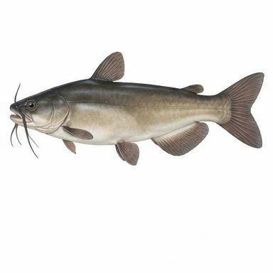 Illustration of Channel Catfish