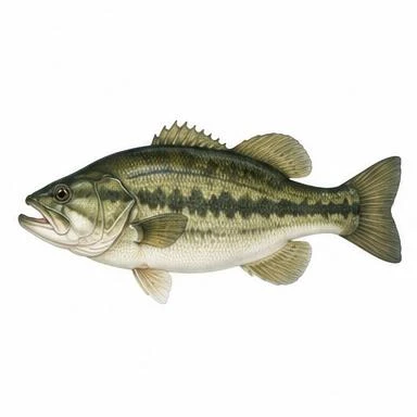 Illustration of Largemouth Bass