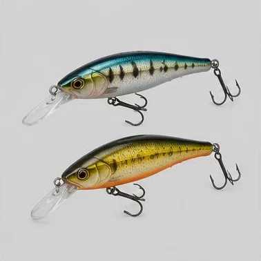 Original sample lures & baits illustration